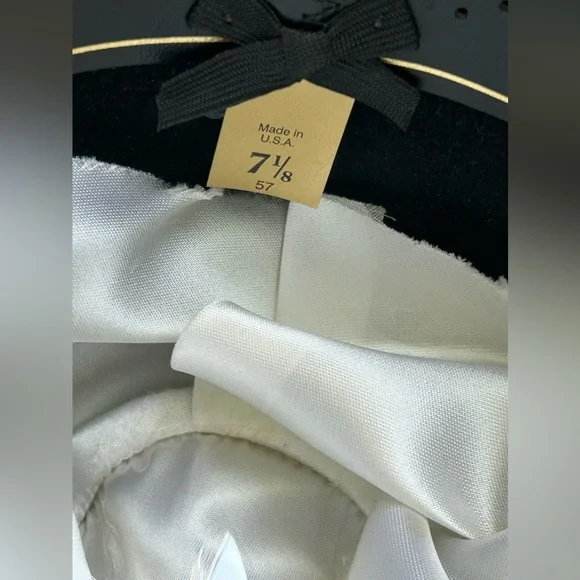 Serratelli 5x Beaver western cowboy hat with horsehair hat band - Picture 5 of 16